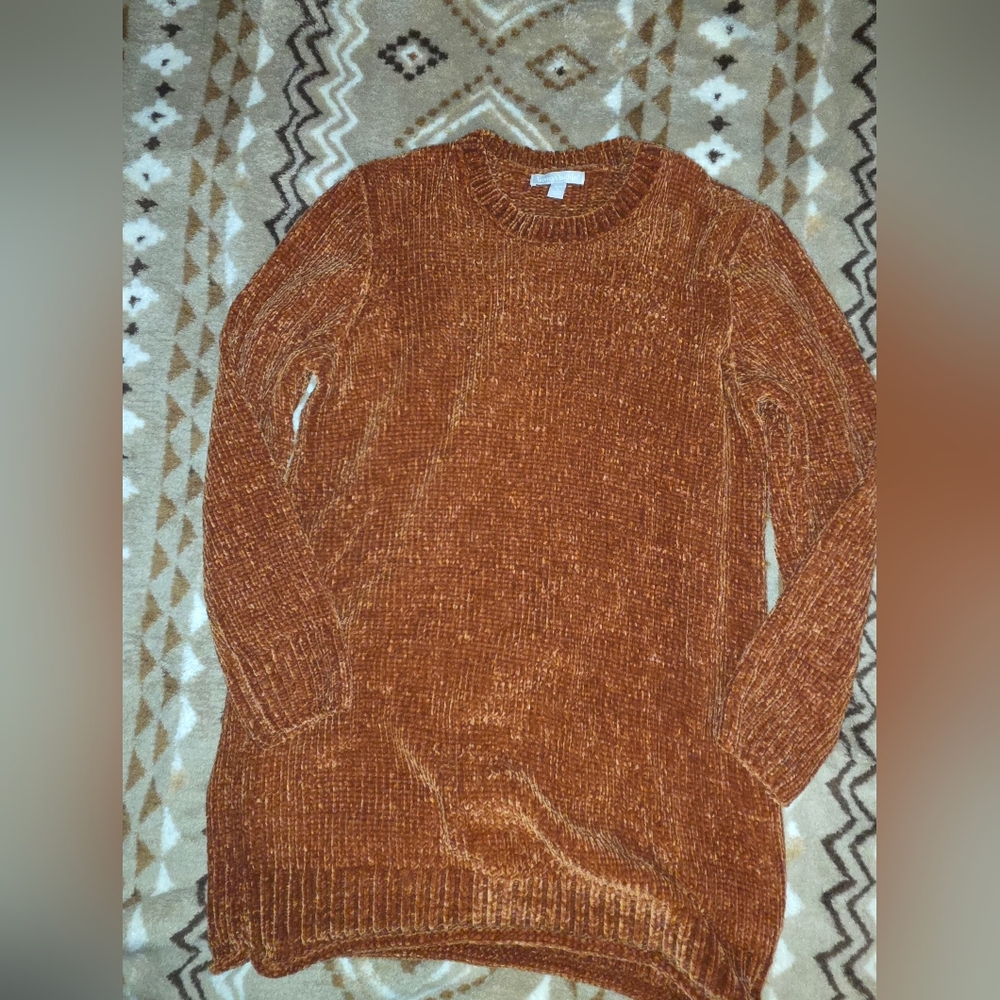 Woman Within Rust Knit Pullover WOMAN WITHIN Size M